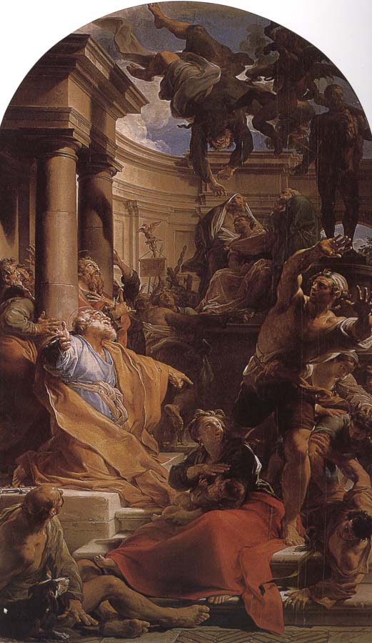 Pompeo Batoni Simon Mage Si s fall